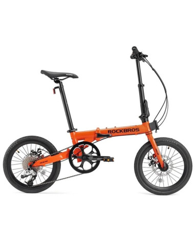 Rockbros rower składany acs 16" pomarańczowy