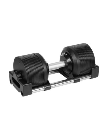 Hantel żeliwny regulowany automat 36 kg, skok co 1kg, rebel active
