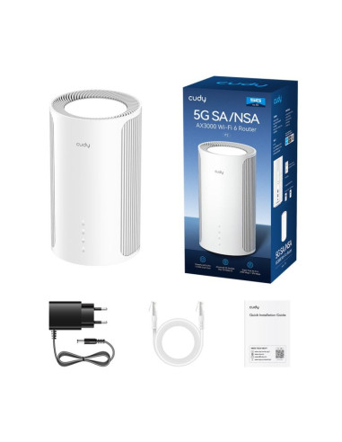Router cudy p2 5g z wi-fi 6, ax3000 4×4 mimo