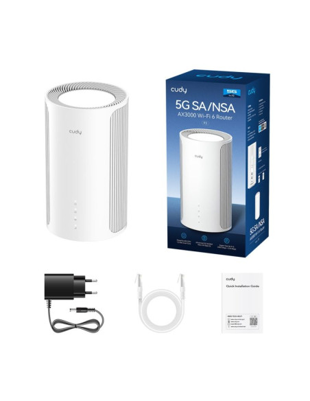 Router cudy p2 5g z wi-fi 6, ax3000 4×4 mimo