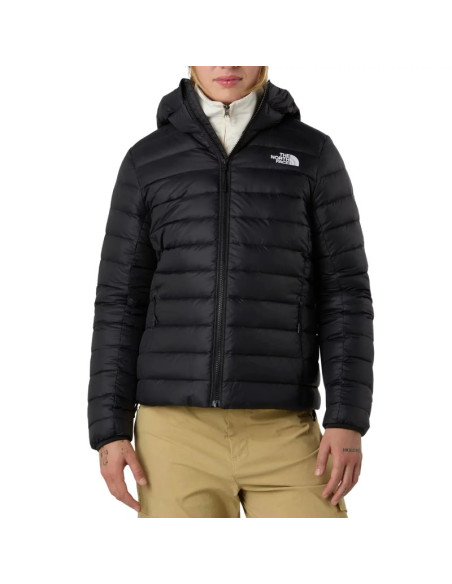 The north face w down hooded nf0a8d3ejk31 czarne l