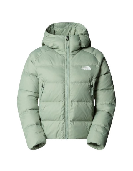 The north face hyalite down hoodie jacket nf0a8e75bq11 zielone l