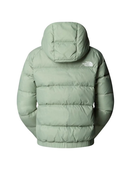 The north face hyalite down hoodie jacket nf0a8e75bq11 zielone l