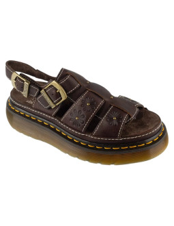 Dr. martens wrenlie open platform sandals dm42339200 brązowe 36