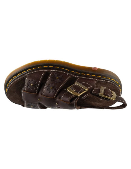 Dr. martens wrenlie open platform sandals dm42339200 brązowe 36