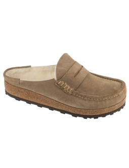 Birkenstock naples shearling 1028084 brązowe 41
