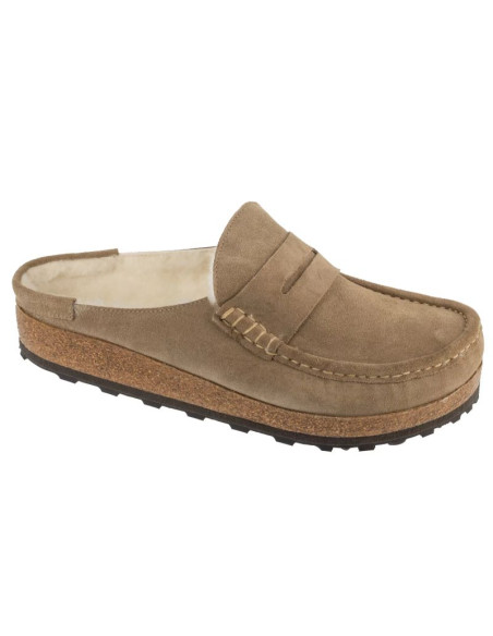 Birkenstock naples shearling 1028084 brązowe 41