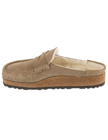 Birkenstock naples shearling 1028084 brązowe 41