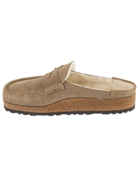 Birkenstock naples shearling 1028084 brązowe 41