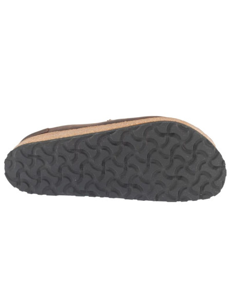 Birkenstock naples leoi 1025033 brązowe 41