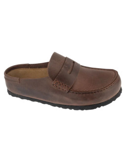 Birkenstock naples leoi 1029617 brązowe 36