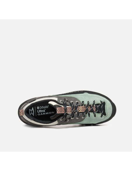 Buty podejściowe damskie garmont dragontail mnt evo gtx - thunderstorm grey/ice green