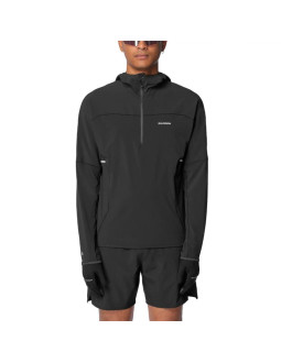 Salomon sense aero hybrid half zip hooded lc2429600 czarne l 2
