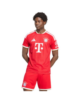 Koszulka męska adidas fc bayern 26/27 home jersey czerwona kq6513