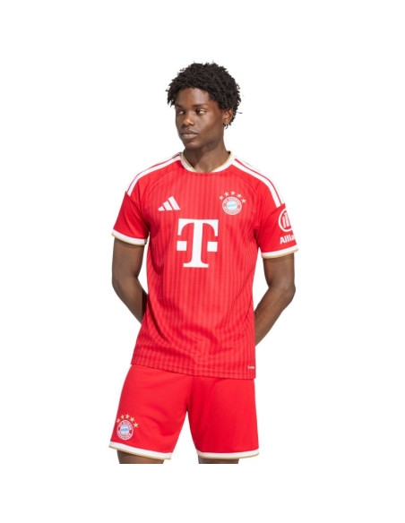 Koszulka męska adidas fc bayern 26/27 home jersey czerwona kq6513