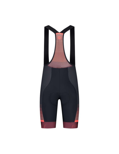 Rogelli spodenki hero ii czarno-bordowe 3xl