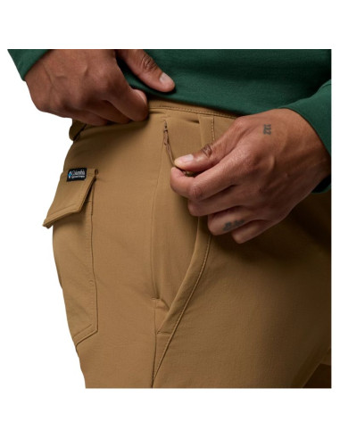 Columbia roc tech cargo pant 2142141257 brązowe 32-32