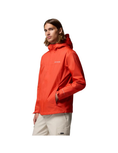 Columbia watertight ii rain jacket 1533898848 pomarańczowe l