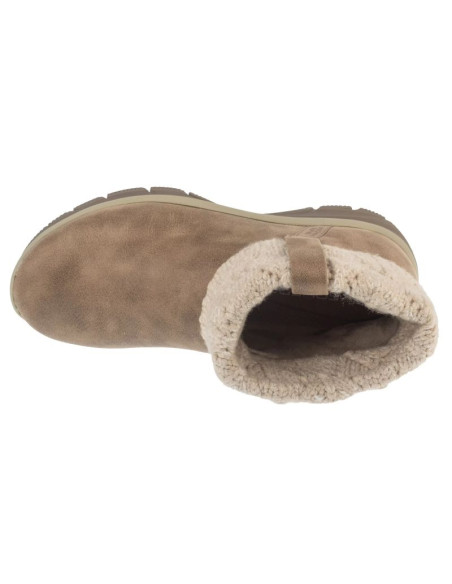 Skechers easy going - cozy weather 2 168033-tpe brązowe 36