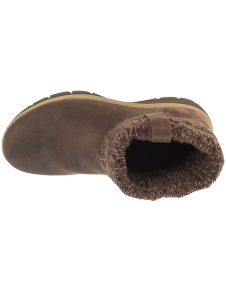 Skechers easy going - cozy weather 2 168033-choc brązowe 36