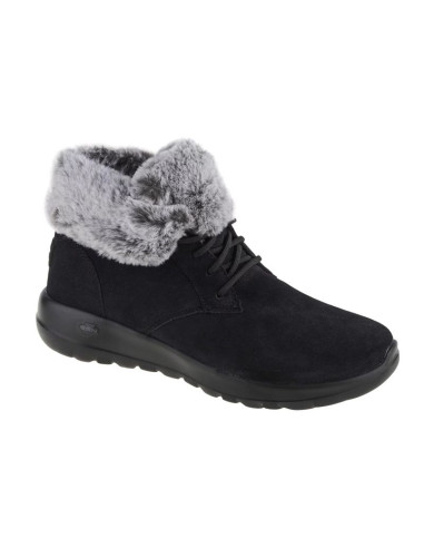 Skechers on the go joy-plush dreams 144042-bkgy czarne 36