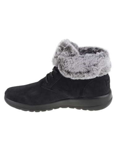 Skechers on the go joy-plush dreams 144042-bkgy czarne 36