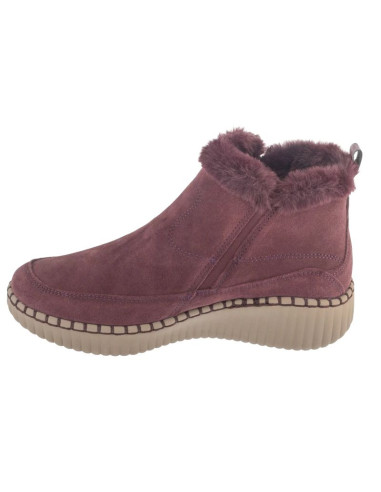 Skechers wilshire blvd - fresh zip 168108-wine bordowe 36