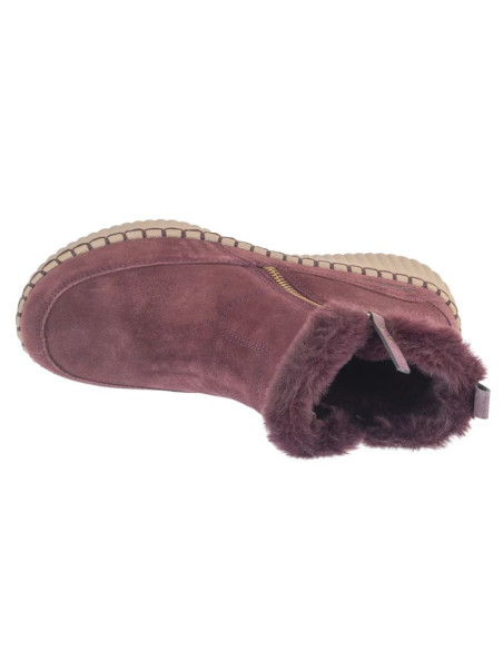 Skechers wilshire blvd - fresh zip 168108-wine bordowe 36