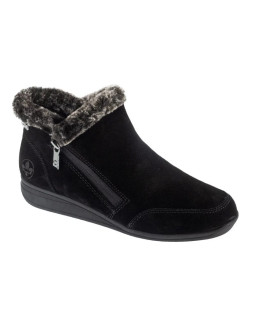 Rieker booties 47256-00 czarne 36