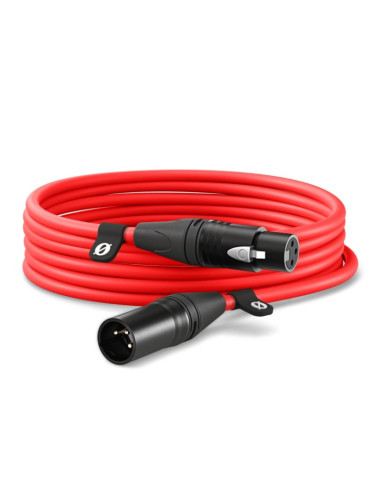Rode xlr6m-r kabel audio 6 m xlr czerwony