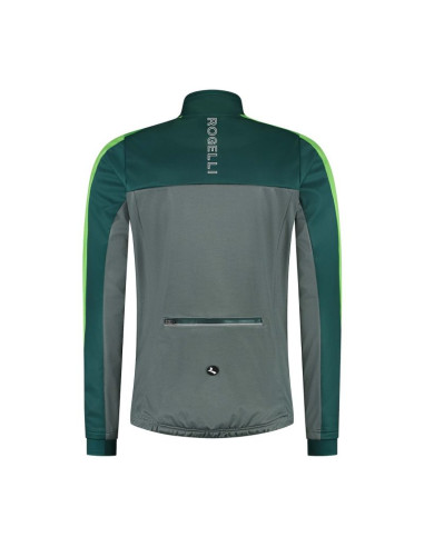 Rogelli kurtka zimowa freeze zielona l