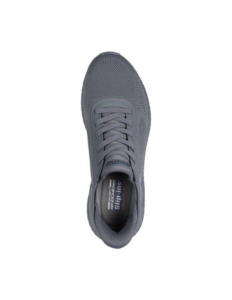 Skechers męskie buty sportowe bobs squad chaos solid step 118312 dkgy