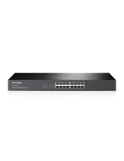 Switch tp-link tl-sf1016 nie zarządzany fast ethernet (10/100) 1u czarny