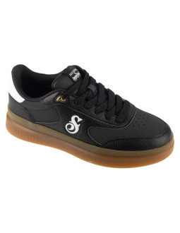 Skechers duraleather lace up snoop cupsole sneaker 251200-bkw czarne 40