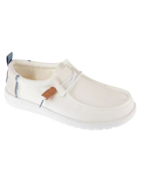 Hey dude wally summer linen 43086-1so białe 41