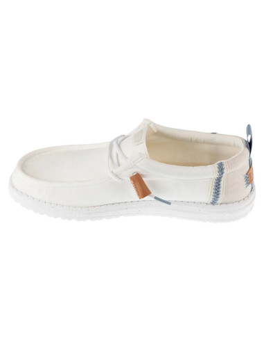 Hey dude wally summer linen 43086-1so białe 41