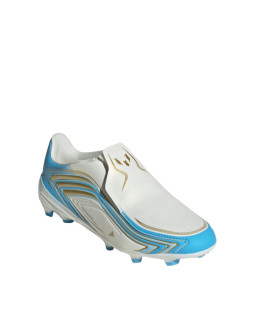 Buty piłkarskie dla dzieci adidas f50 messi league ll fg biało-niebieskie ih1907 2