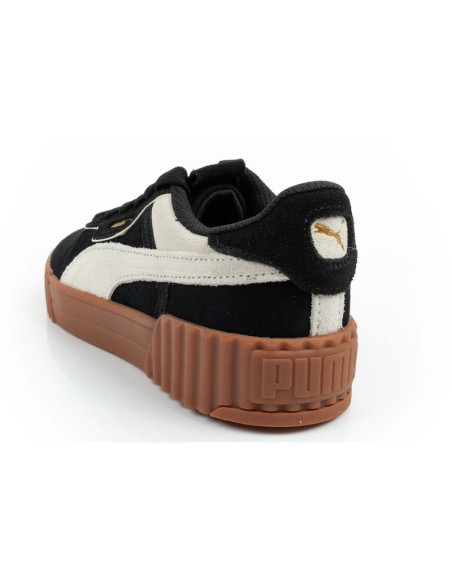 Puma buty sportowe damskie trampki carina 3.0 skórzane czarne modne