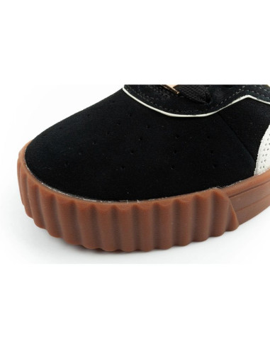 Puma buty sportowe damskie trampki carina 3.0 skórzane czarne modne