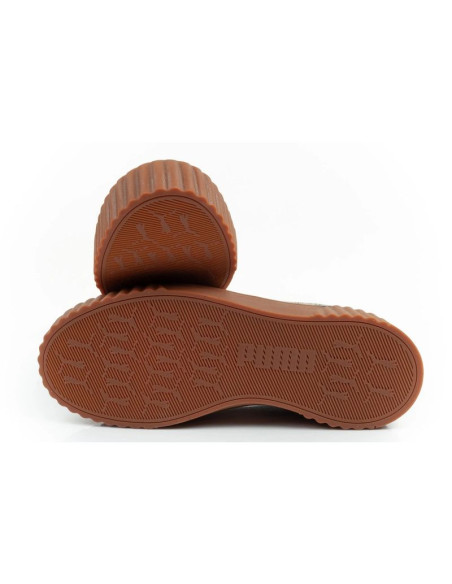 Puma buty sportowe damskie trampki carina 3.0 skórzane czarne modne