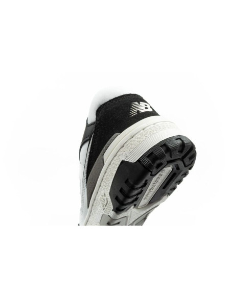 New balance 550 buty sportowe młodzieżowe sneakersy skórzane modne czarne białe