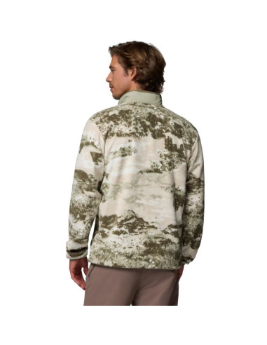 Columbia sequoia grove printed full zip fleece 2135511399 zielone l