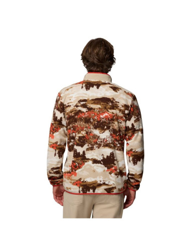 Columbia sequoia grove printed full zip fleece 2135511625 brązowe l