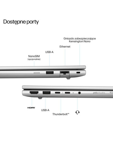 Notebook hp elitebook 6 g1i 14 a 14"wuxga/ultra 5 225h/16gb/ssd512gb/arc 130t/11pr pike silver 3y
