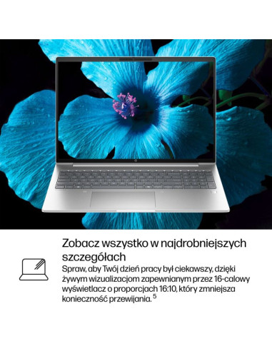 Notebook hp probook 4 g1i 16"wuxga/ultra 7 255h/16gb/ssd512gb/arc/11pr pike silver 3y
