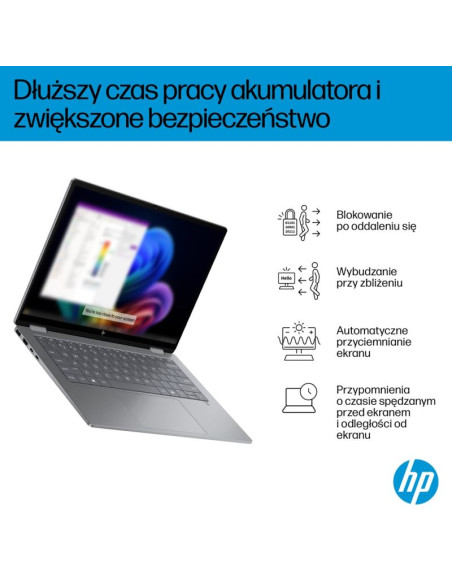 Hp omnibook x flip 2in1 14-fk0020nw ryzen ai 5 340 14"2k oled 300nits lbl glosy 16gb lpddr5x ssd512 radeon 840m cam5mp+ir  59wh 