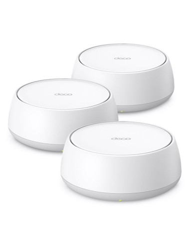 Tp-link deco be25(3-pack) siatkowy system wi-fi dual-band (2.4 ghz/5 ghz) wi-fi 7 (802.11be) biały 2 wewnętrzny