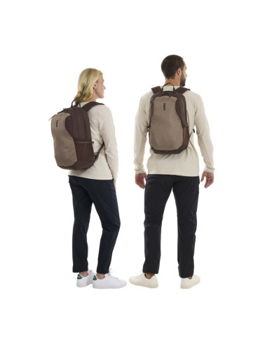 Thule enroute tebp5216 - tinted taupe/ nuanced brown plecak plecak turystyczny brązowy, szarobrązowy nylon