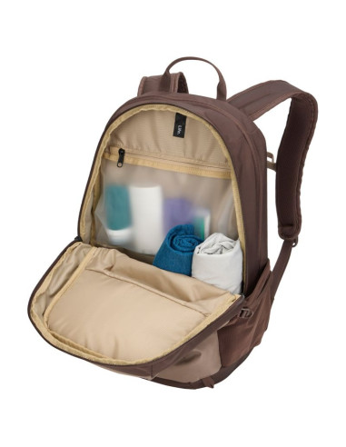 Thule enroute tebp5216 - tinted taupe/ nuanced brown plecak plecak turystyczny brązowy, szarobrązowy nylon
