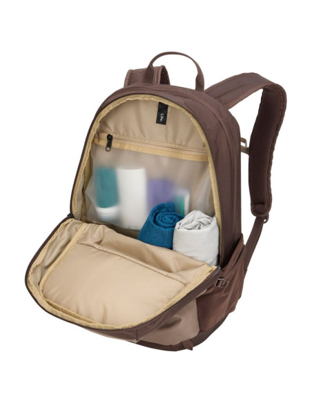 Thule enroute tebp5216 - tinted taupe/ nuanced brown plecak plecak turystyczny brązowy, szarobrązowy nylon